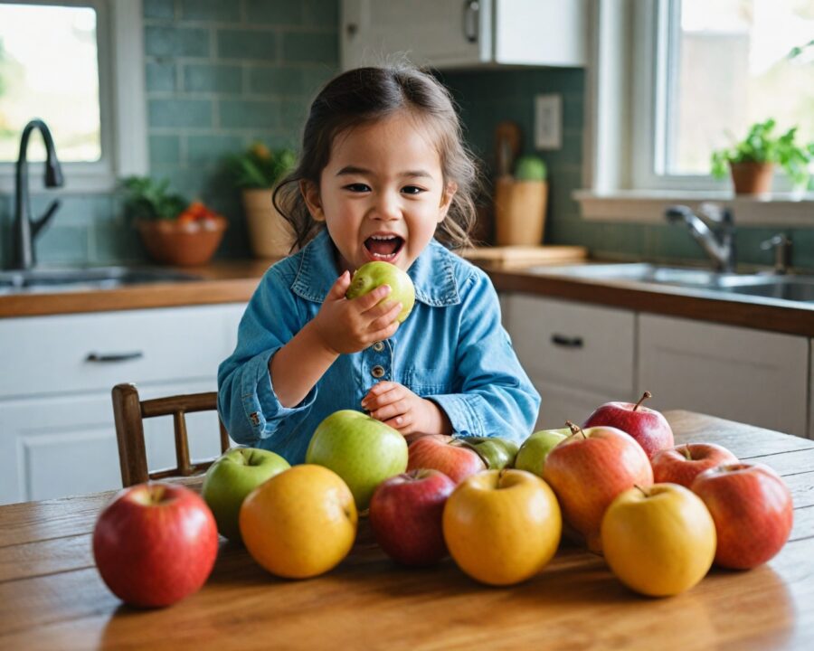 Como a alimentação saudável traz benefícios para crianças