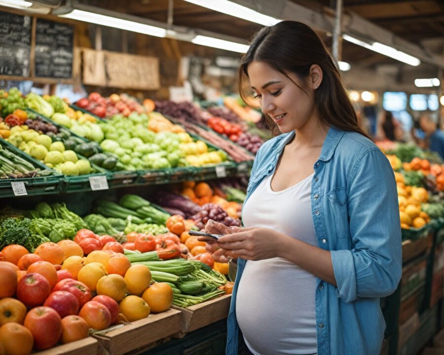 Como a alimentação saudável traz benefícios para grávidas