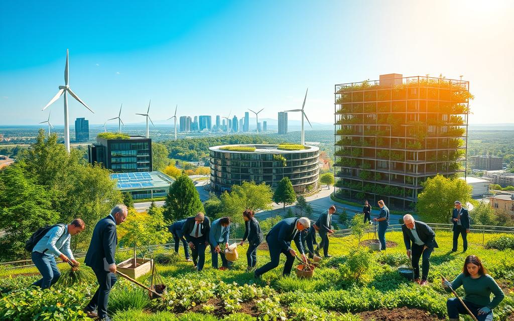Desenvolvimentos recentes na sustentabilidade e meio ambiente
