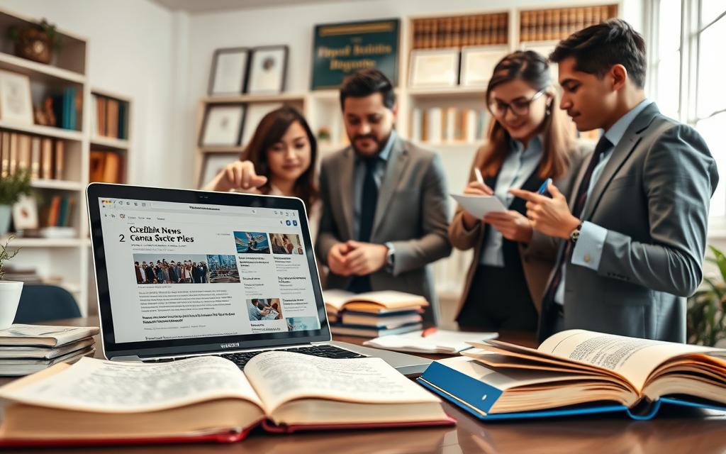 checar fontes e garantir a veracidade online