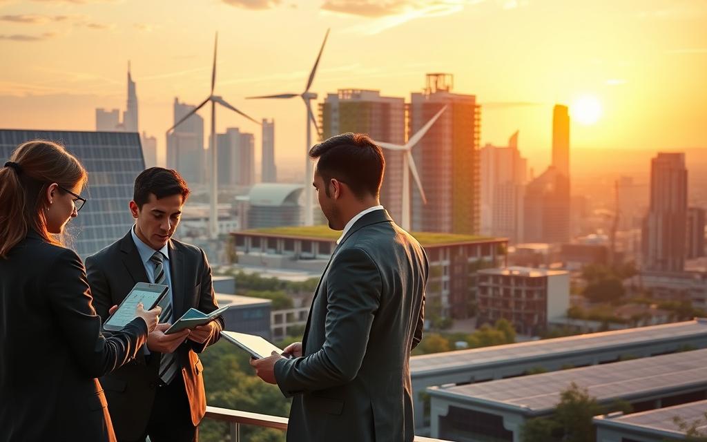 tendências de investimento em energia sustentável