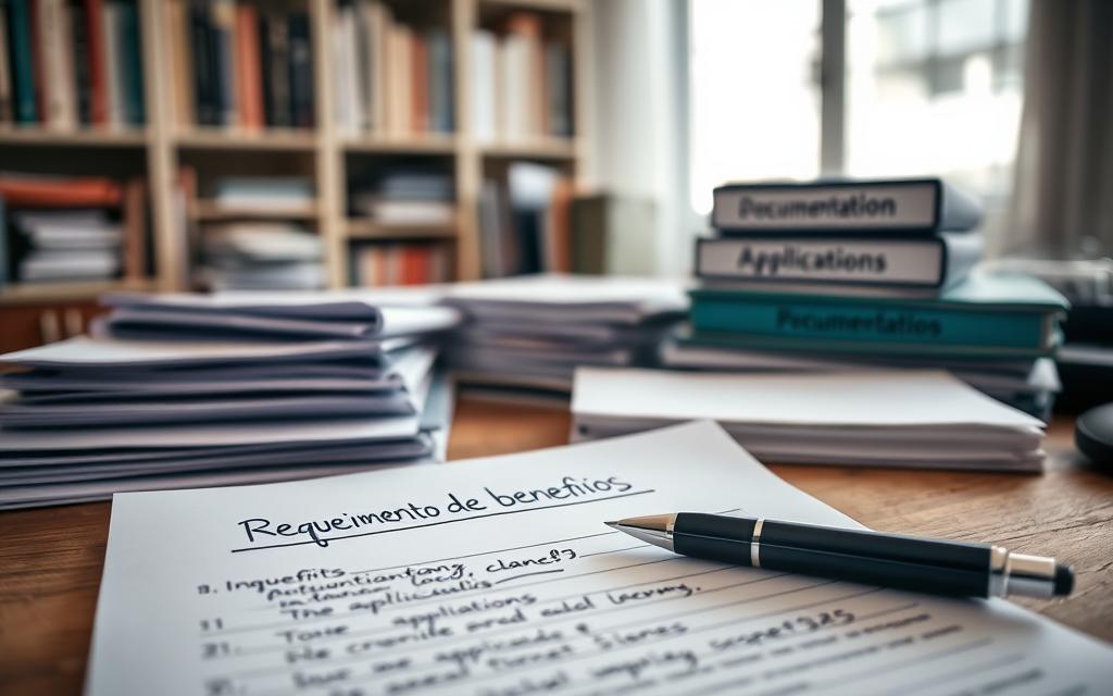 requerimento de benefícios