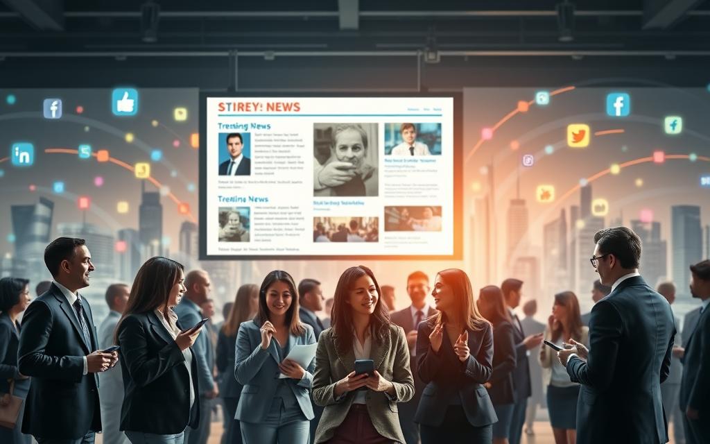 influência das redes sociais nas notícias